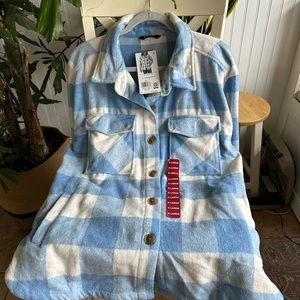 Womens flannel jacket.